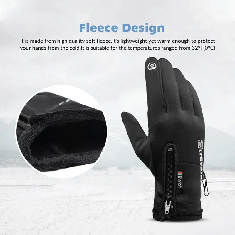 Thermische Winterhandschoenen – Waterdicht, Winddicht & Touchscreen